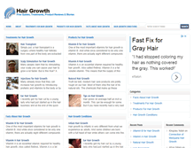 Tablet Screenshot of hairgrowth.tv